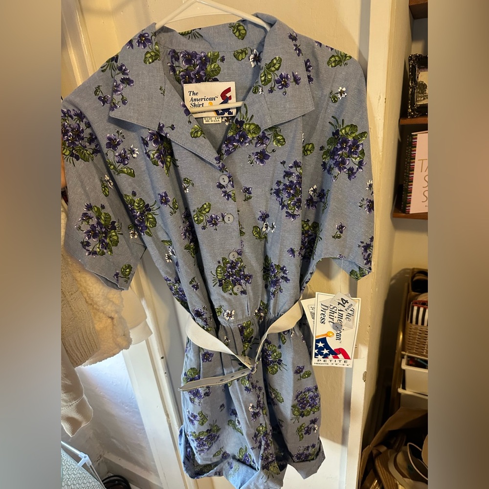 The American Shirt Blue Floral Dress